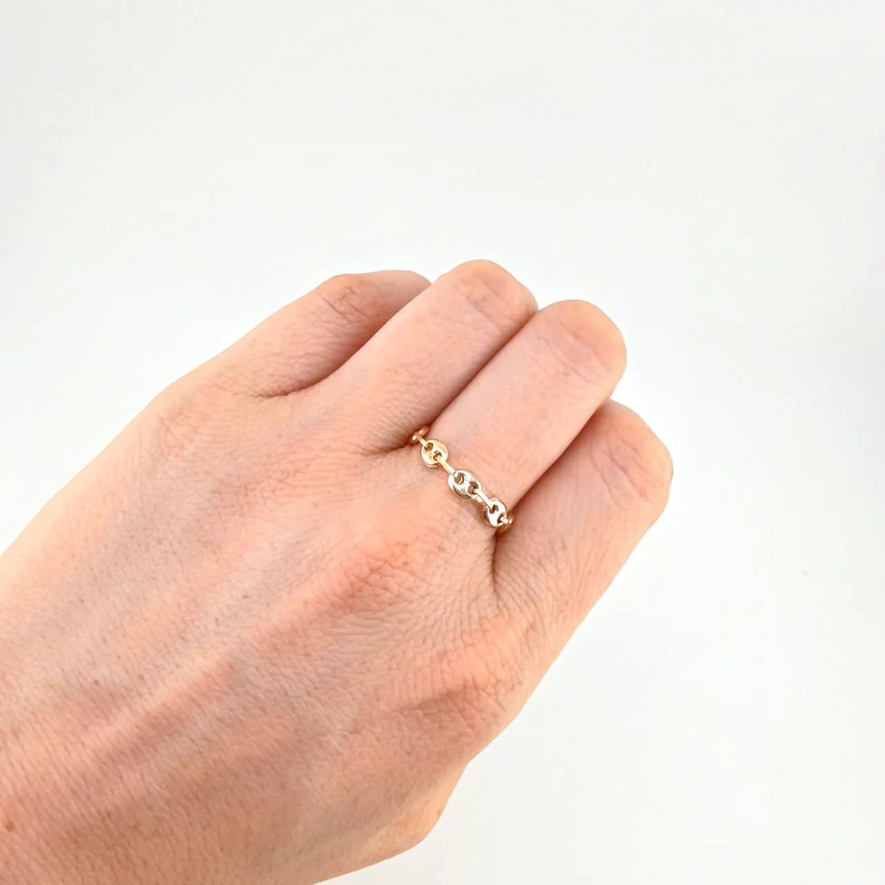 Anillo Gc 1 g / T16 - 15 3/4 Tres Oros 18K - Image 3