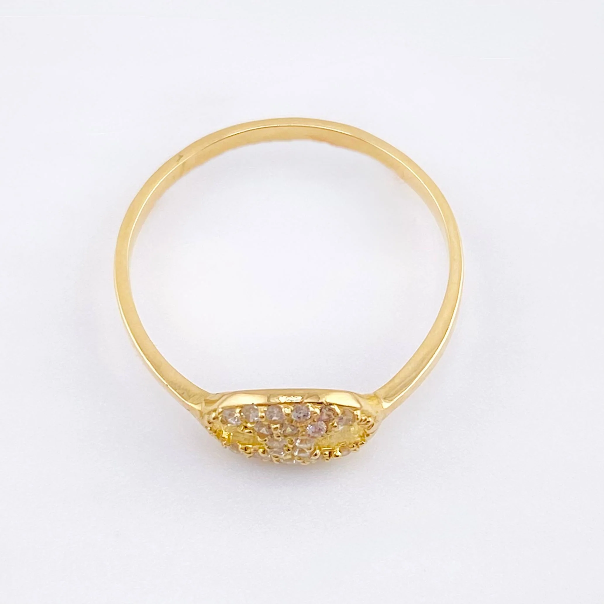 Anillo GC Tupido 1.45gr / T7 / Oro Amarillo 18K - Image 3
