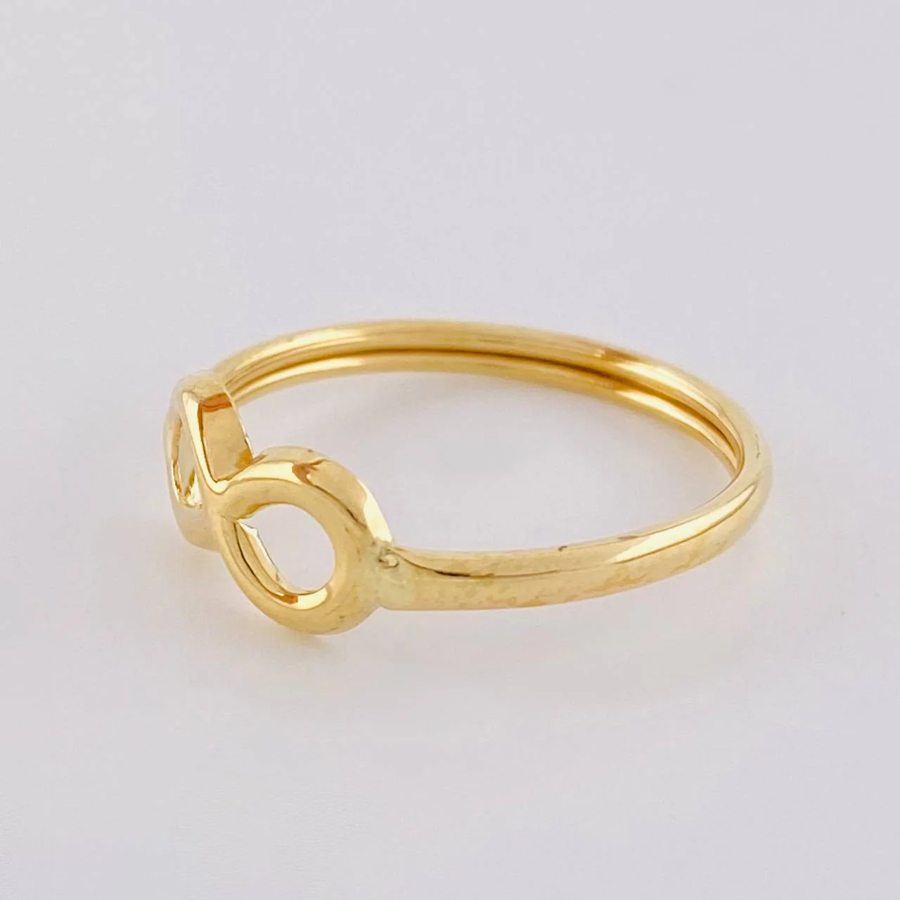 Anillo Infinito 0.8 g / T6 Oro Amarillo 18K - Image 2