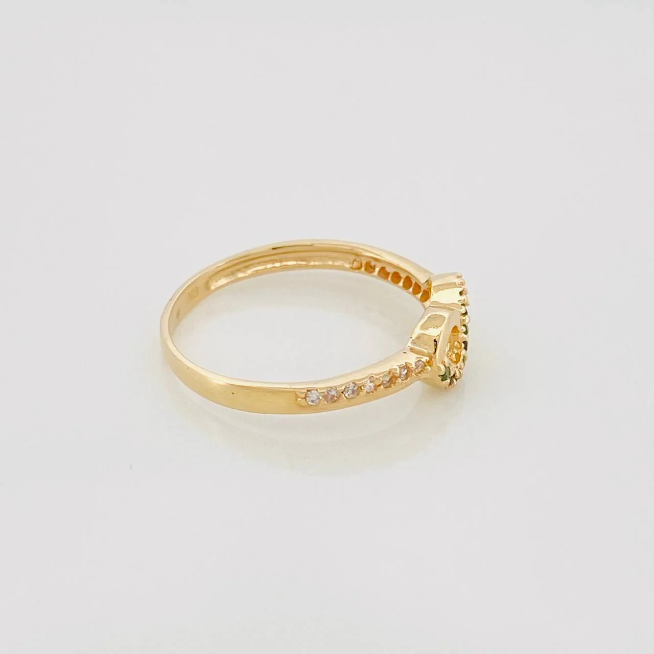 Anillo Infinito 1.75 g / T6 3/4 Oro Amarillo 18K - Image 3