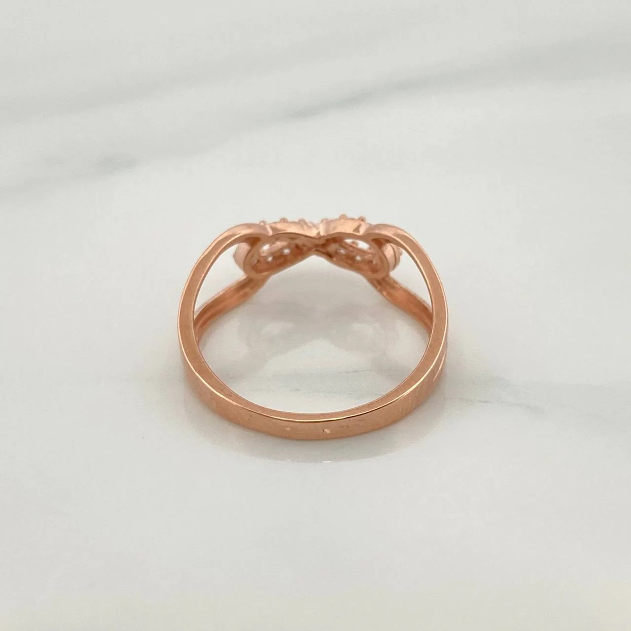 Anillo Infinito 1.95gr / T5 3/4 / Oro Rosa 18K % - Image 3