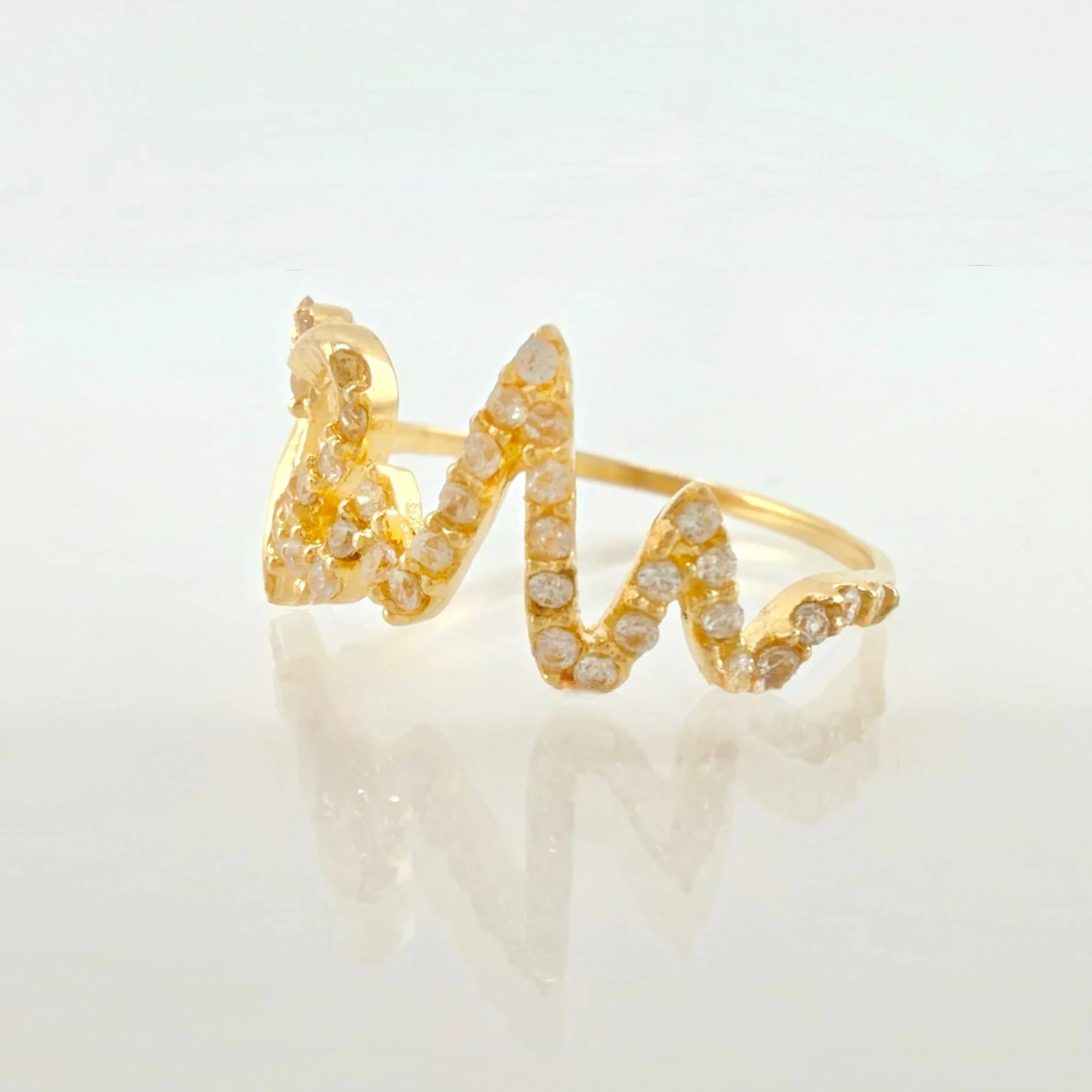 Anillo Latido Corazon 1.9gr / T5 1/2 / Oro Amarillo 18K - Image 2