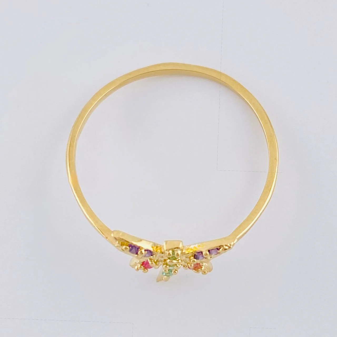 Anillo Libelula 0.95 g / T5 Oro Amarillo 18K - Image 3