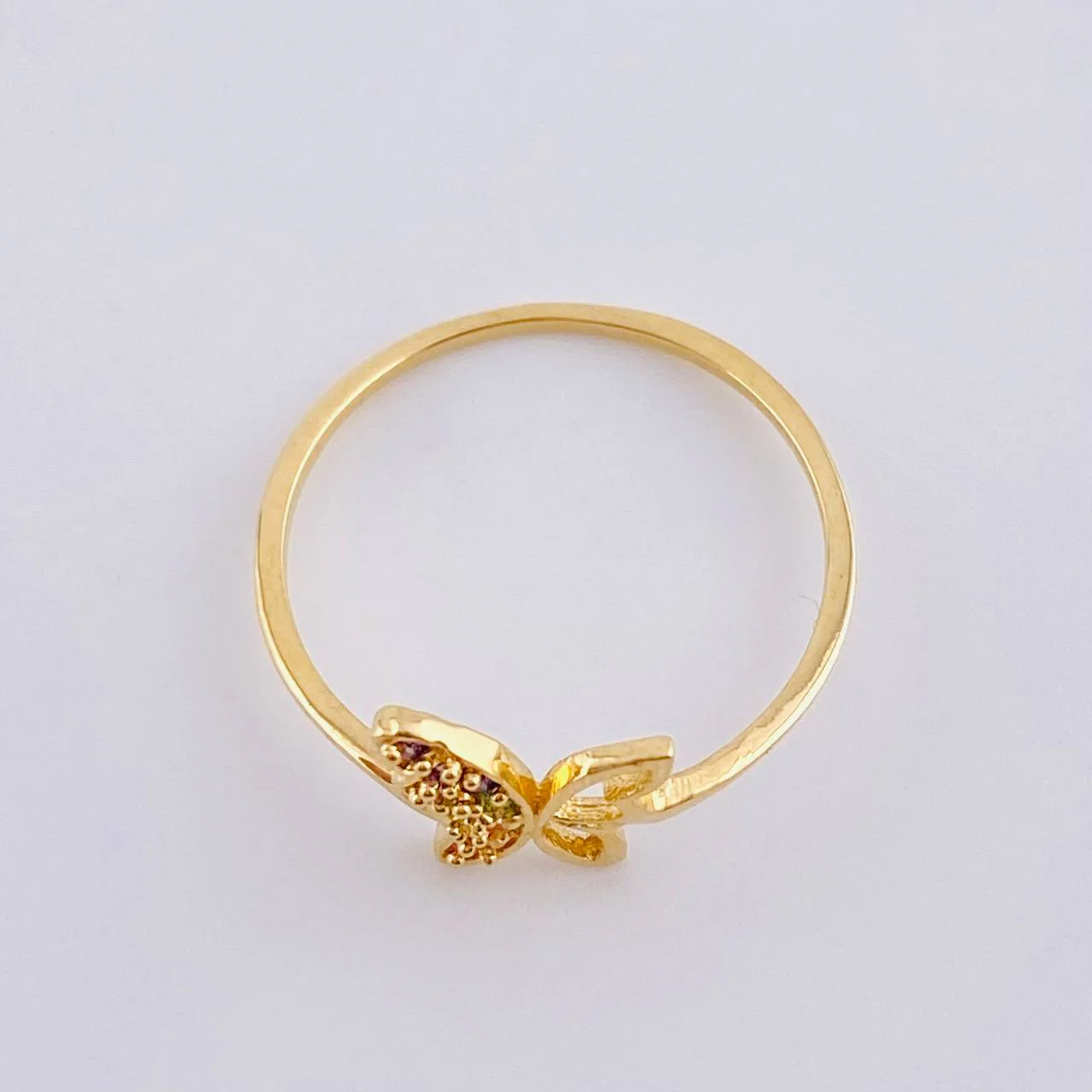 Anillo Mariposa 1.05 g / T5 1/2 Oro Amarillo 18K - Image 3