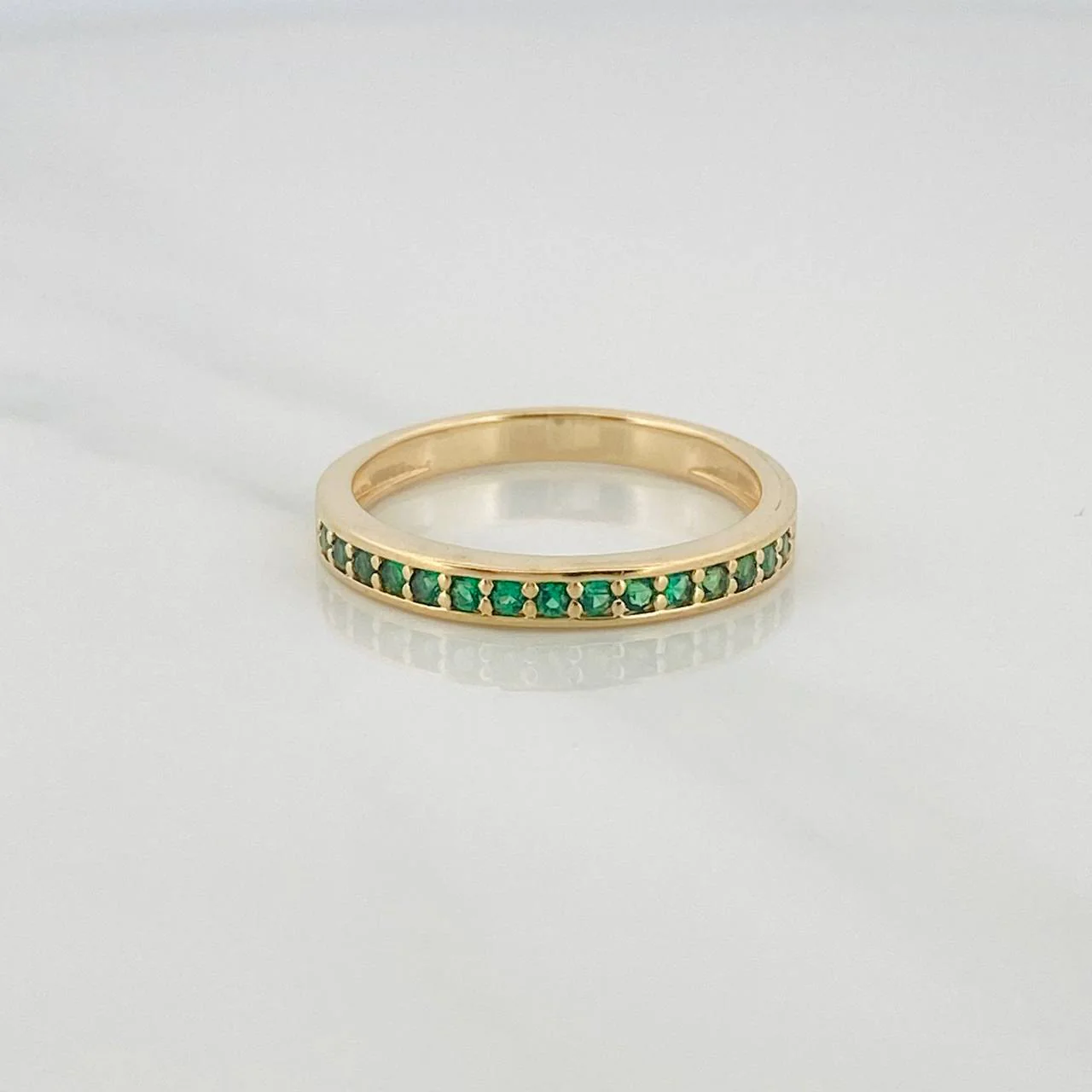 Anillo Media Churumbela 2.65g / T7 Oro Amarillo 18K
