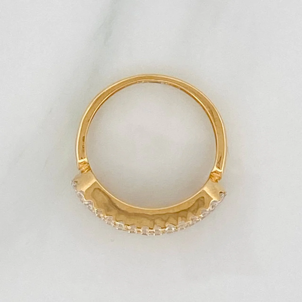 Anillo MSK 3.45gr / T6 / Oro Amarillo 18K % - Image 4