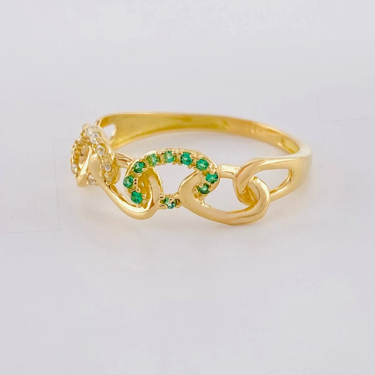 Anillo Nudo Cubano 2.5g / T8 Oro Amarillo 18K - Image 2