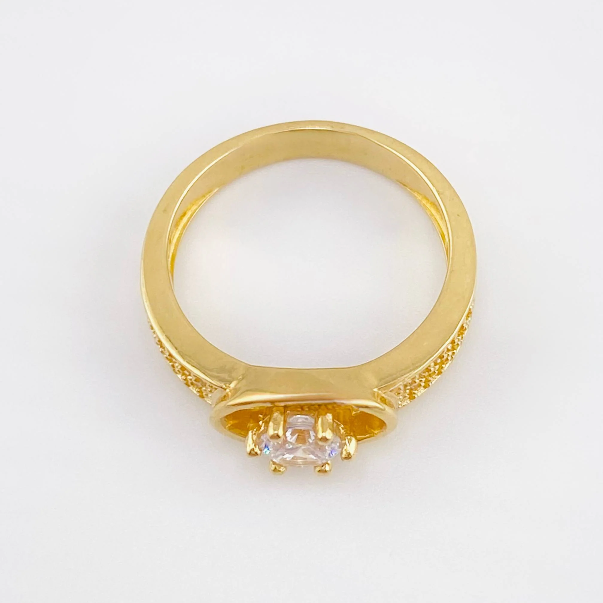 Anillo Ojo De Raj 5.45gr / T7 / Oro Amarillo 18K - Image 3