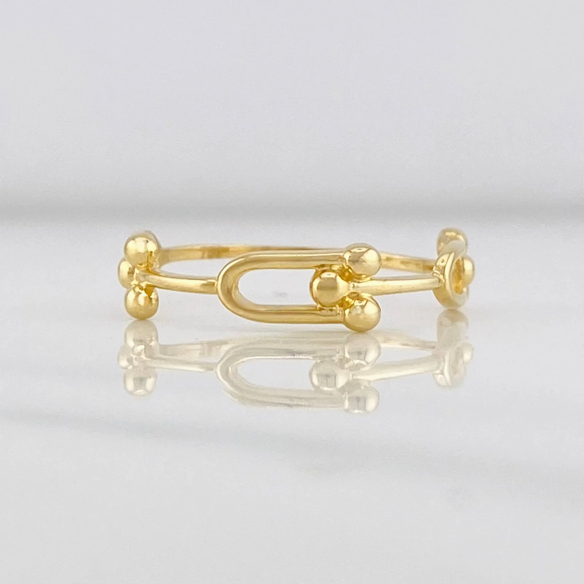 Anillo Orbita 1.55g / T7 Oro Amarillo 18K