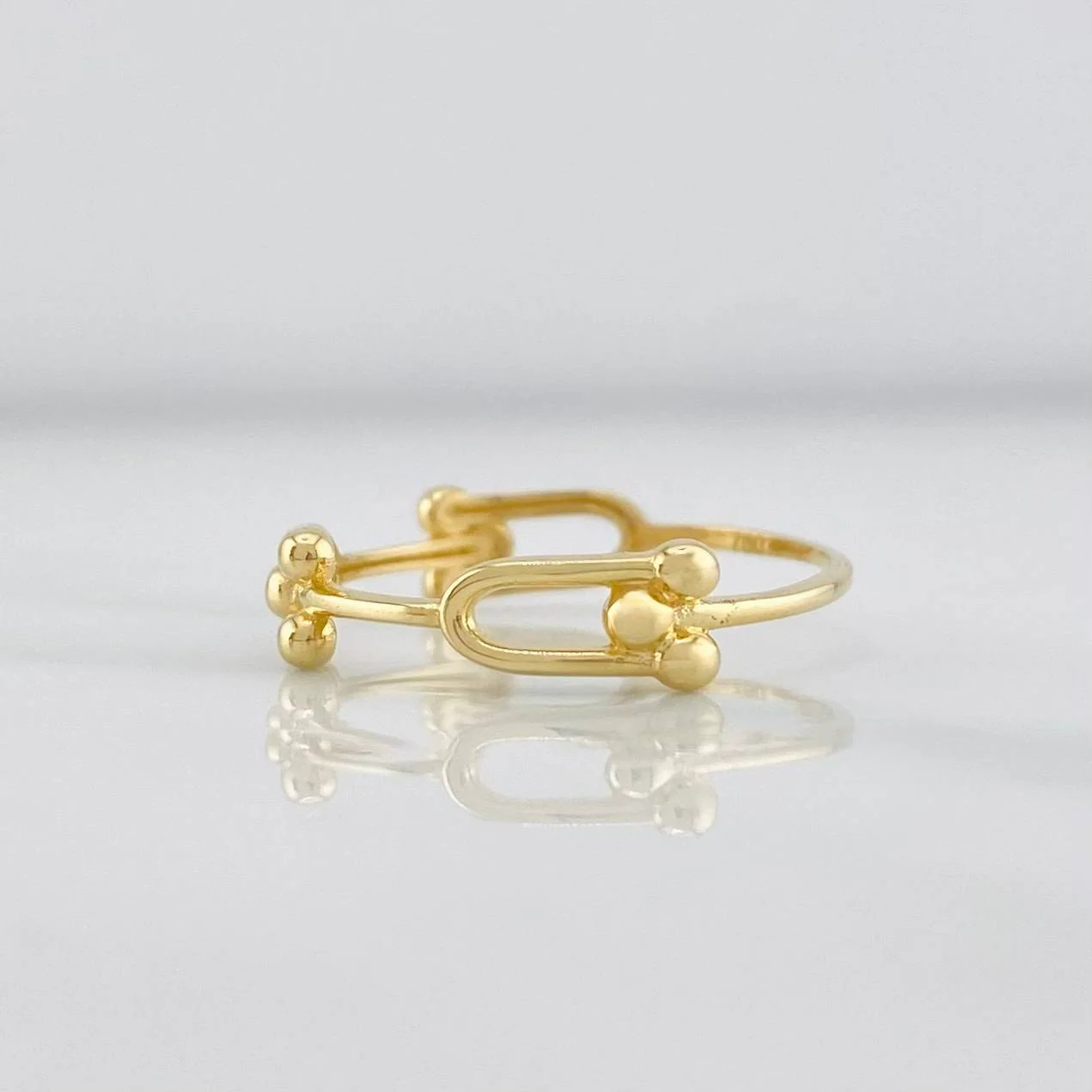 Anillo Orbita 1.55g / T7 Oro Amarillo 18K - Image 2