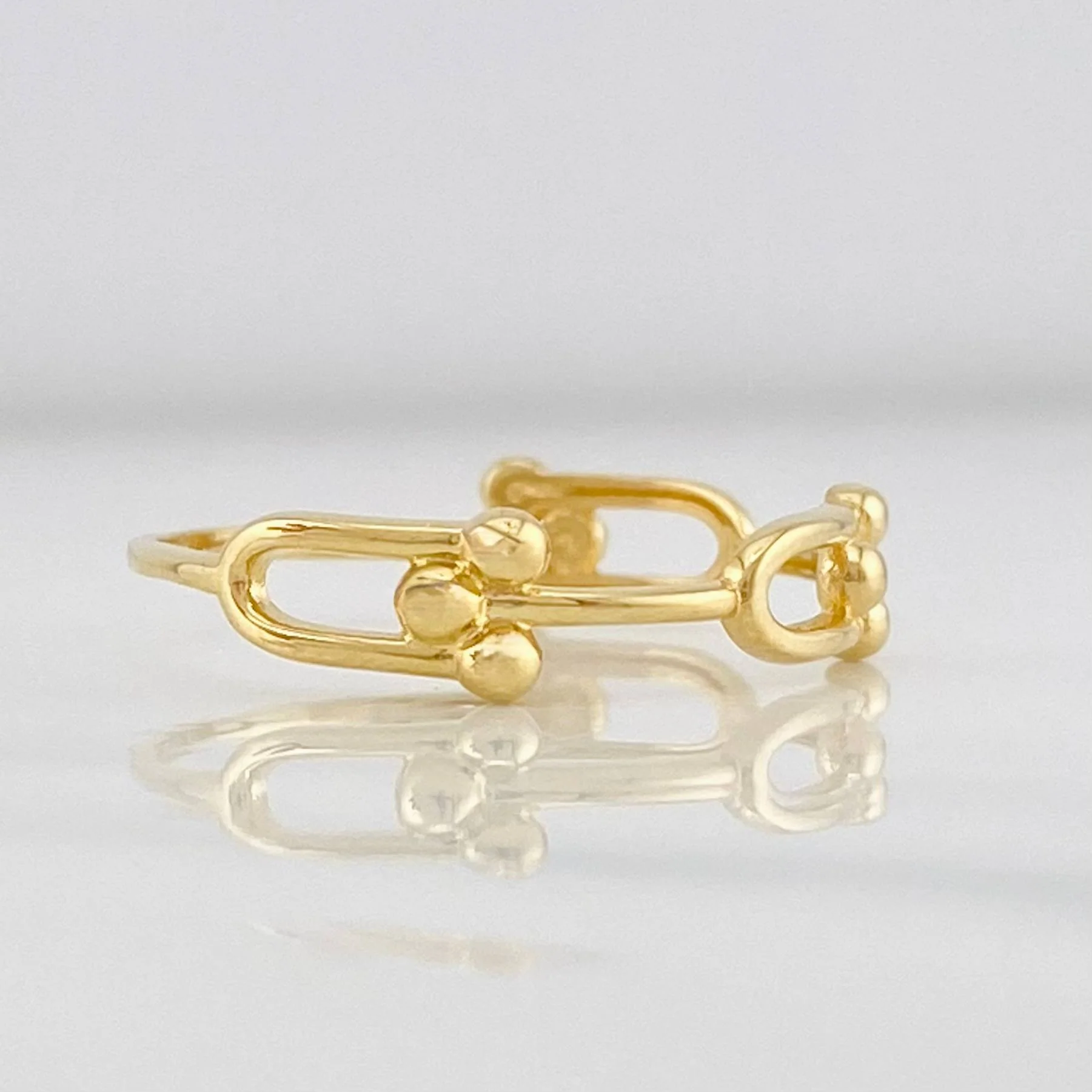 Anillo Orbita 1.55g / T7 Oro Amarillo 18K - Image 3