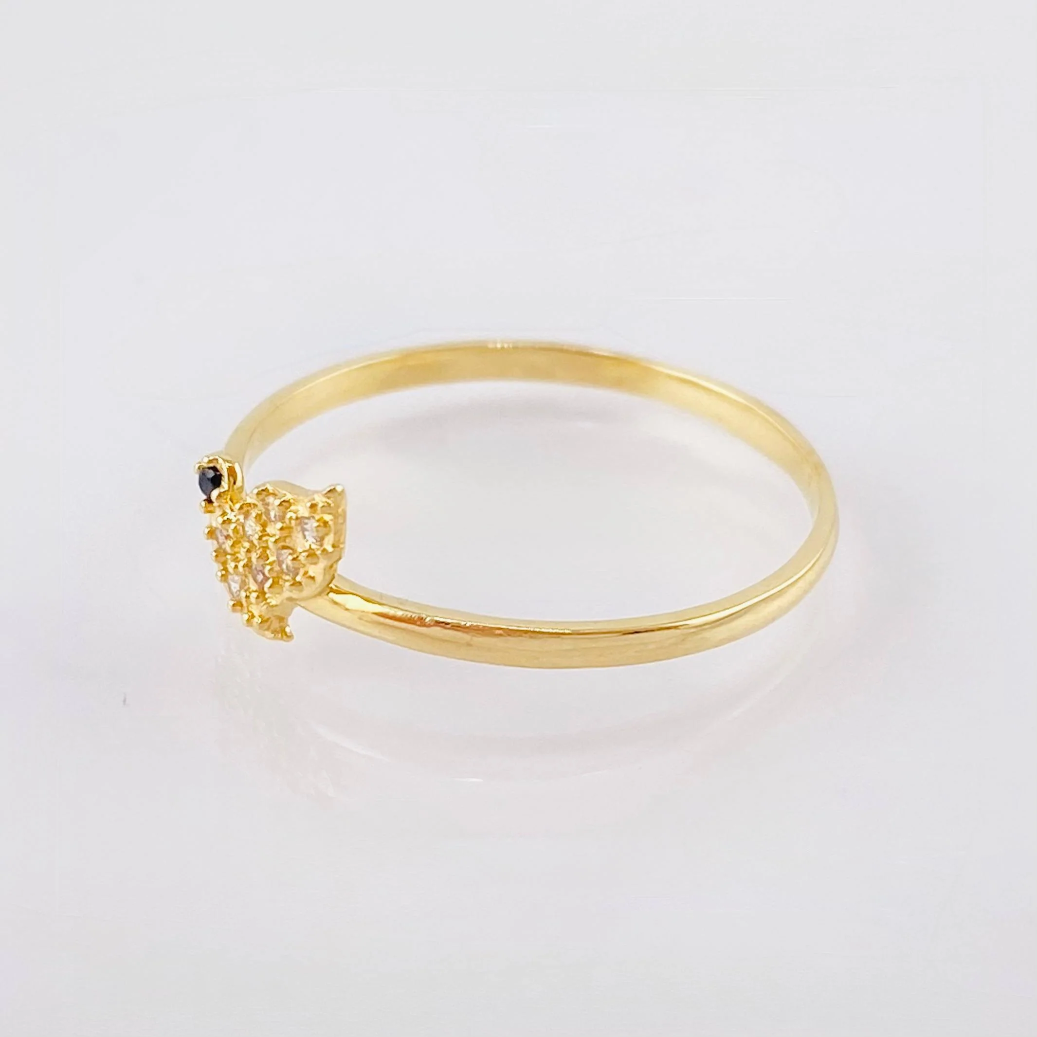 Anillo Paloma 1.25 g / T8 Oro Amarillo 18K - Image 3