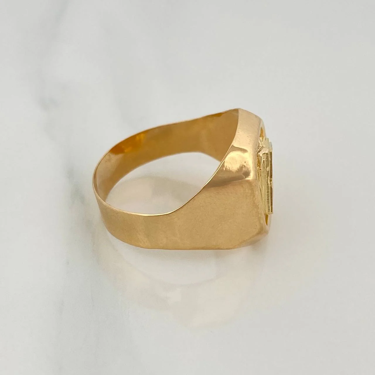 Anillo Poker 4.1gr / T10 1/2 / Oro Amarillo 18K $ - Image 4