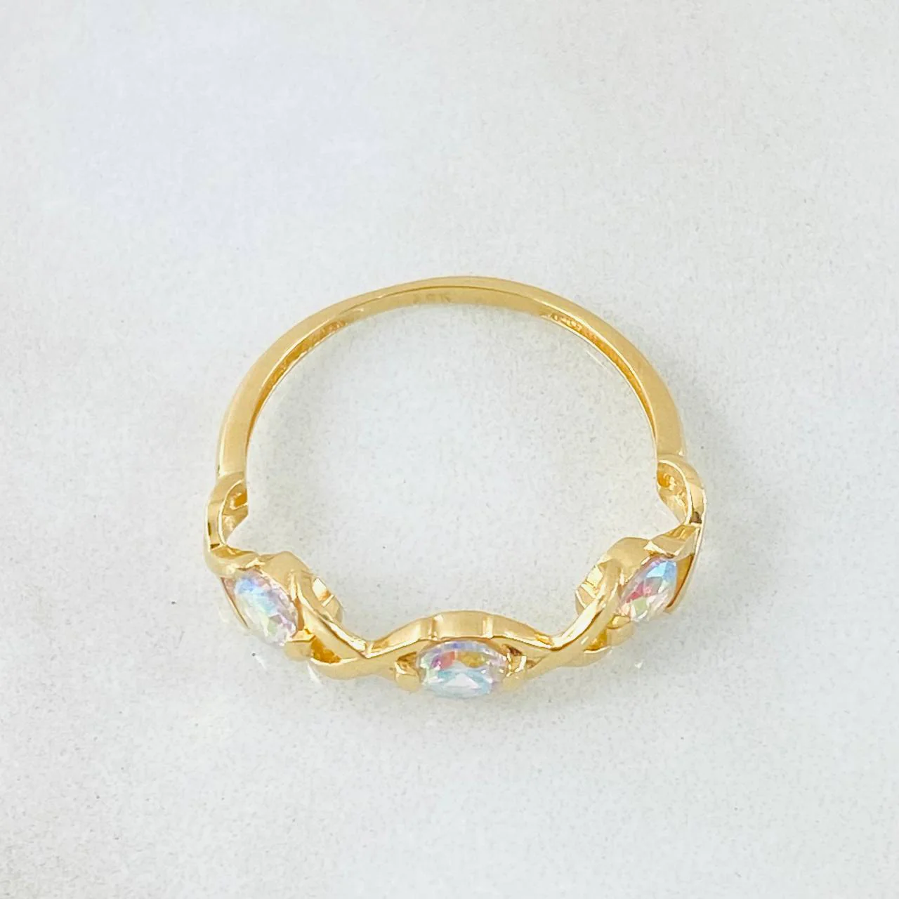 Anillo Prismal 2.25gr / T6 / Oro Amarillo 18K - Image 3