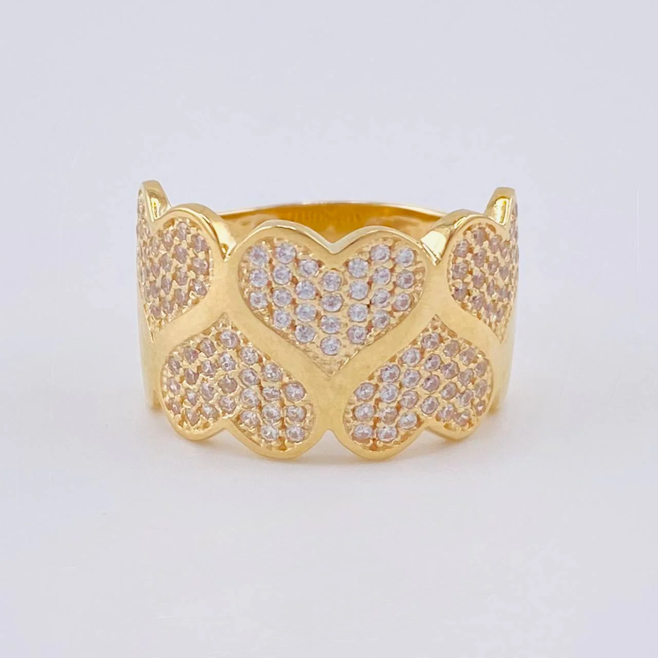Anillo Rompe Corazones 6.1 g / T7 Oro Amarillo 18K