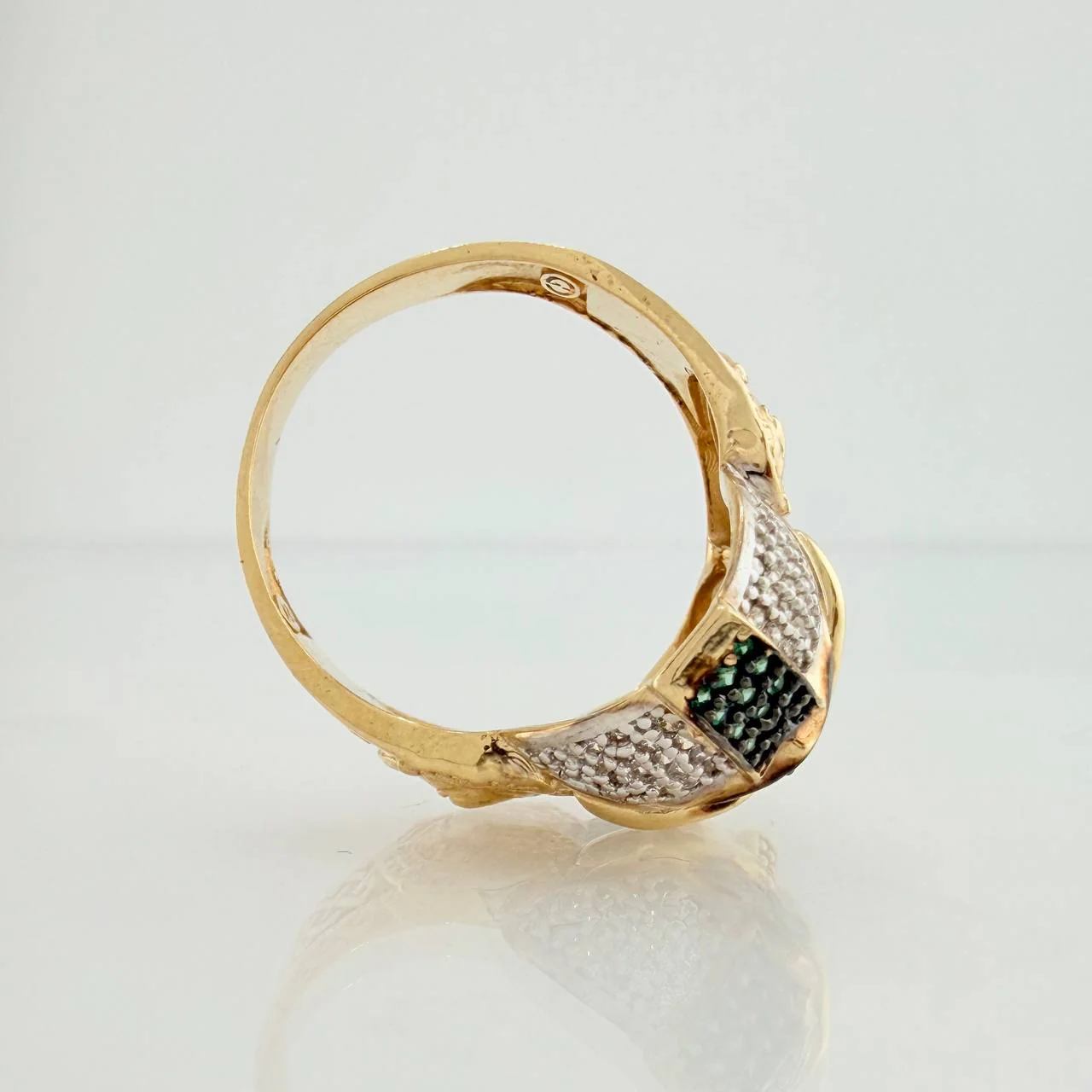 Anillo Rostro Gladeador 11.65gr / T10 1/2 / Tres Oros 18K % - Image 6
