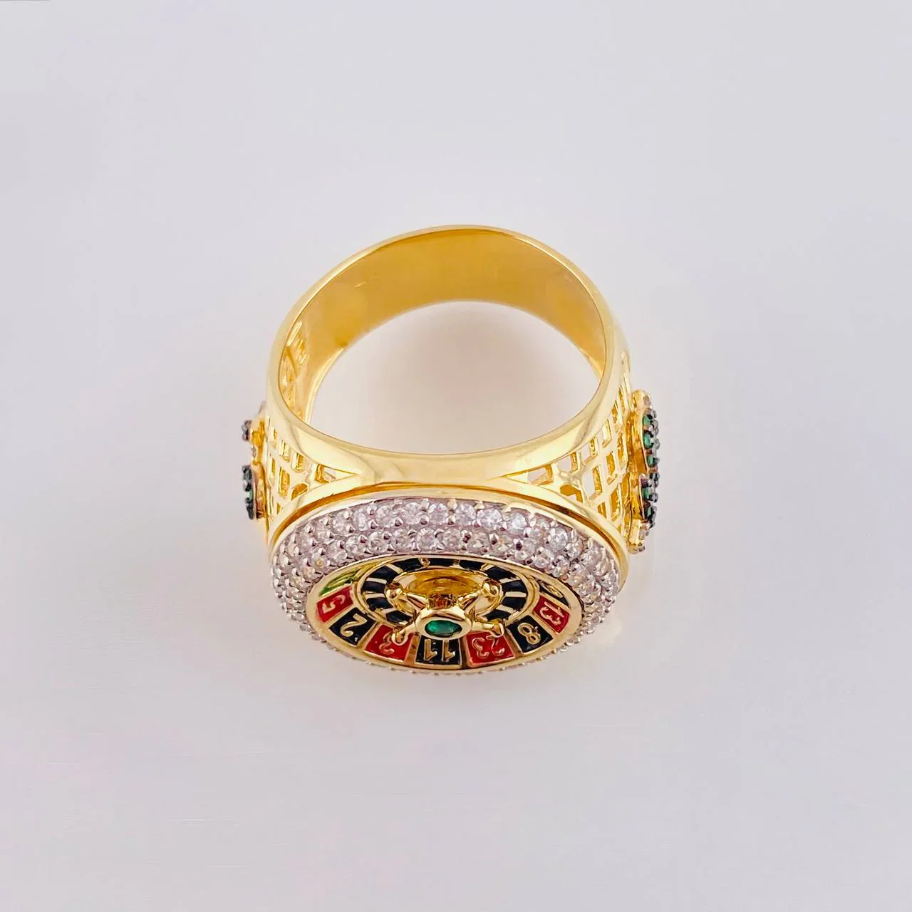 Anillo Ruleta 13.7 g / T13 Oro Amarillo 18K - Image 3