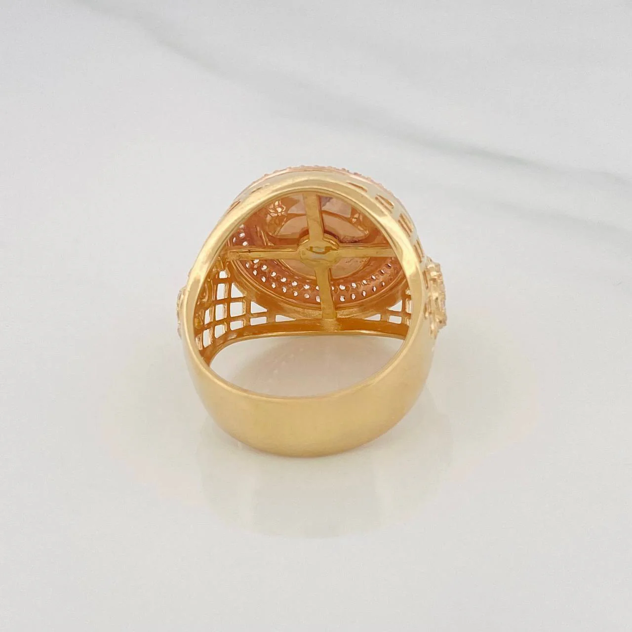 Anillo Ruleta Casino 9.8g / T9 Tres Oros 18K - Image 4