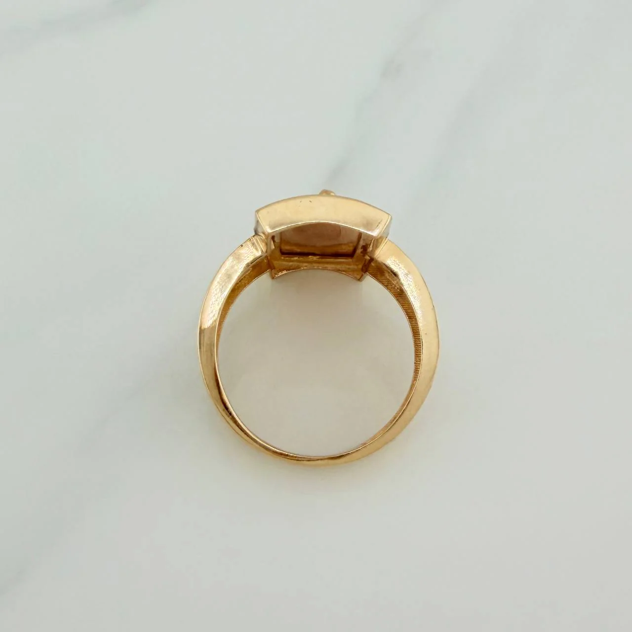 Anillo San Judas 9.45gr / T9 3/4 / Tres Oros 18K % - Image 3