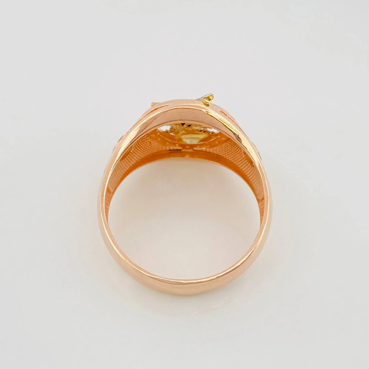 Anillo San Miguel 6.4g / T11 3/4 Tres Oros 18K - Image 4
