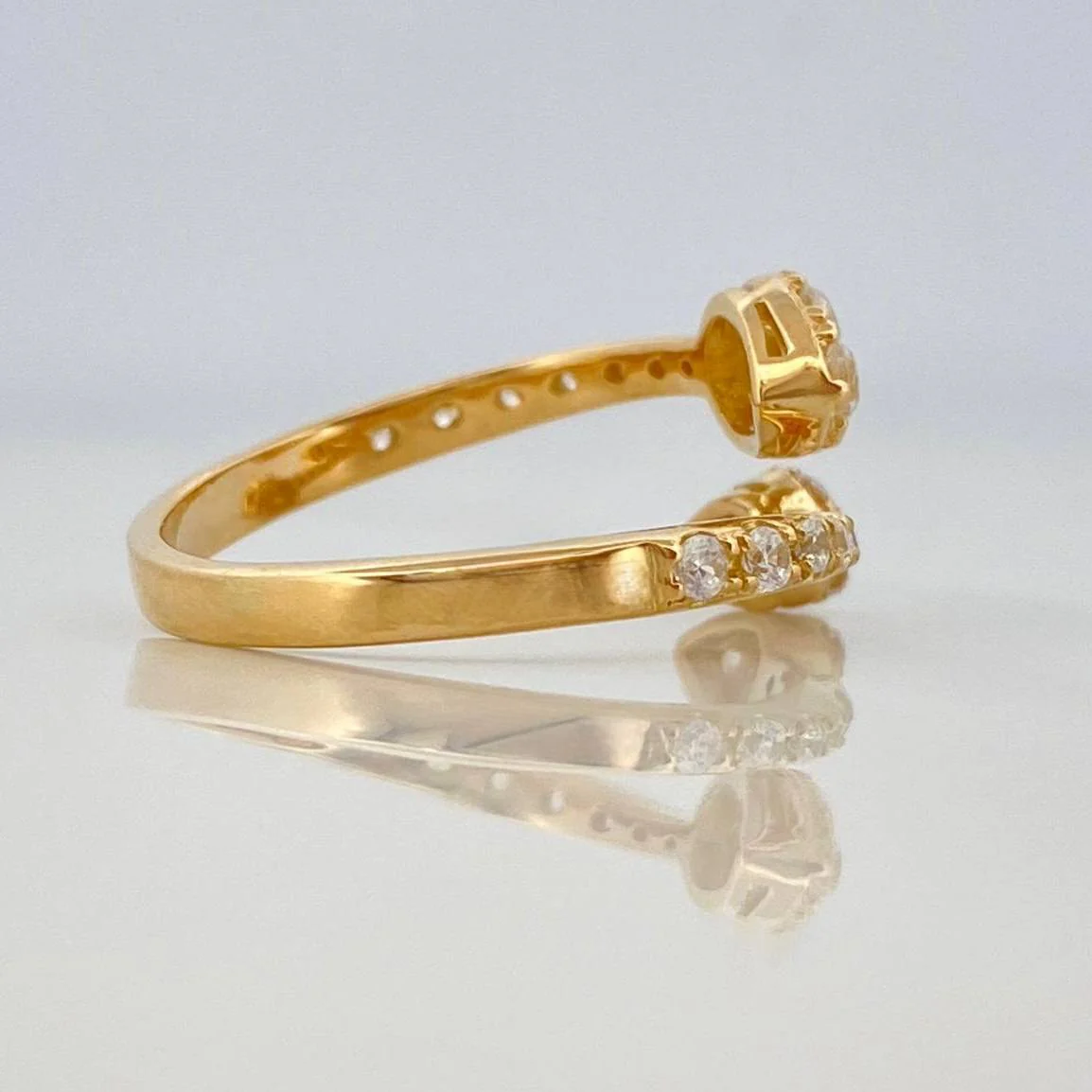 Anillo Serpiente 3.35 g / T7 Oro Amarillo 18K - Image 3