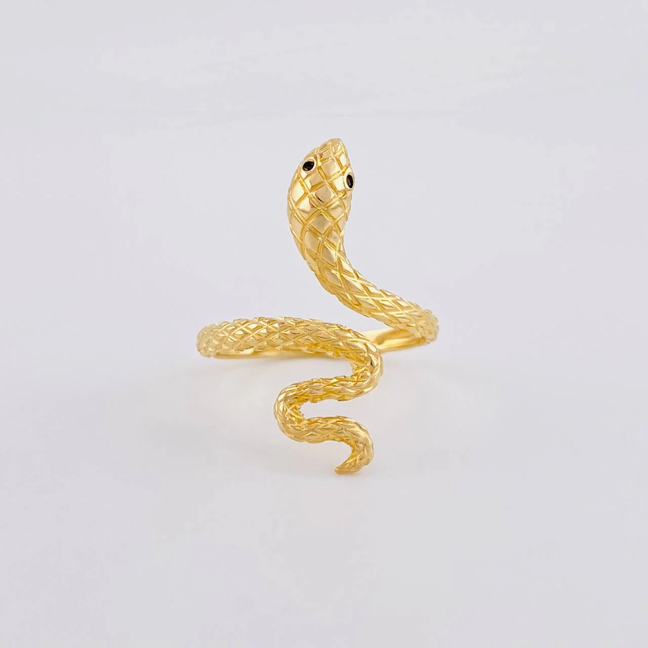 Anillo Serpiente 3g / T6 1/2 Oro Amarillo 18K