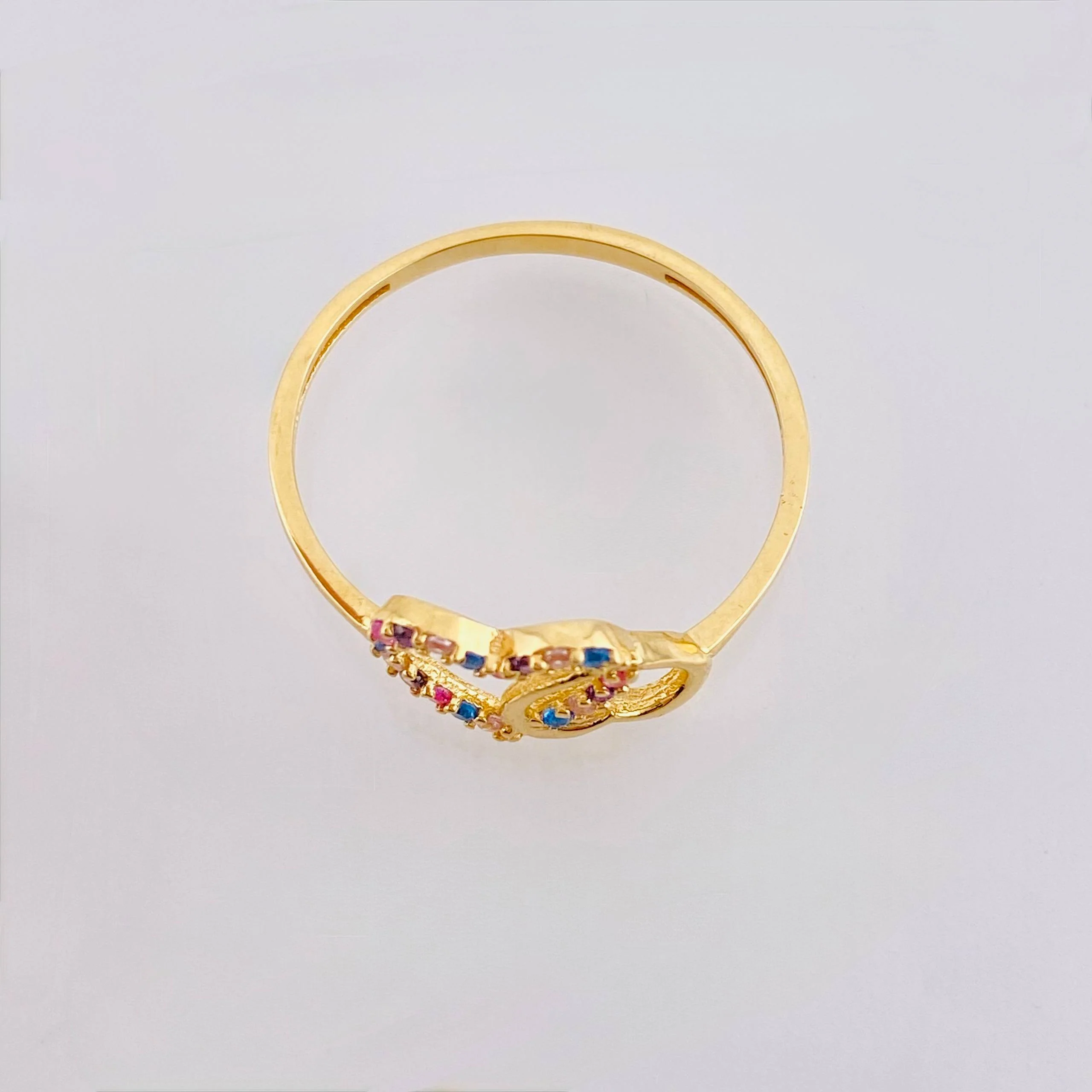 Anillo Silueta Corazon 1.25gr / T8 / Oro Amarillo 18K - Image 3