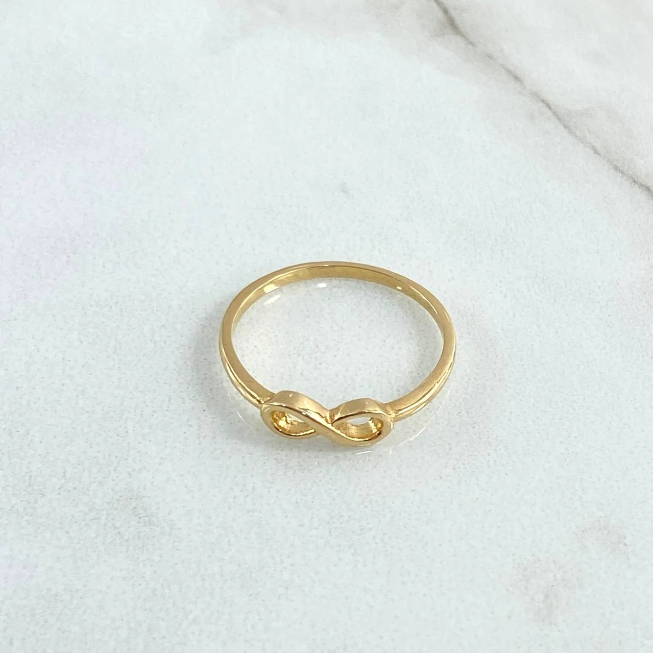 Anillo Silueta Infinito 1.45gr / T6 3/4 / Liso   Oro Amarillo 18K * - Image 4