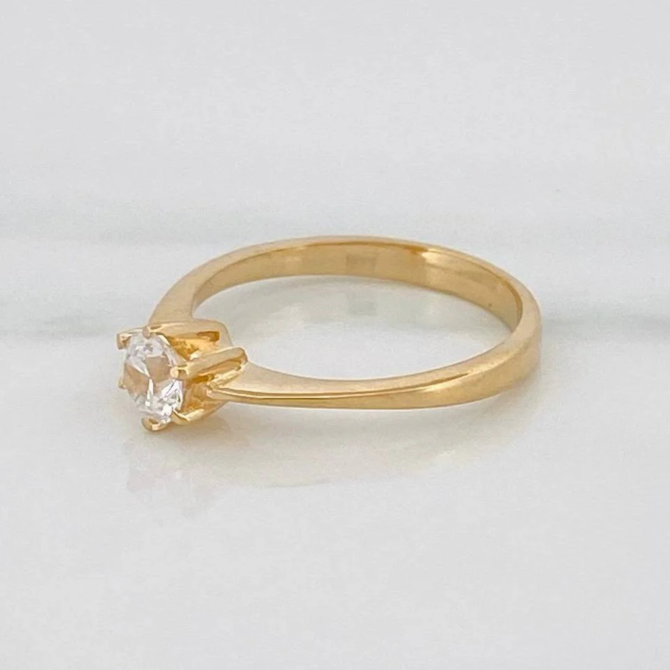 Anillo Solitario 2.05 g / T6 Oro Amarillo 18K - Image 3