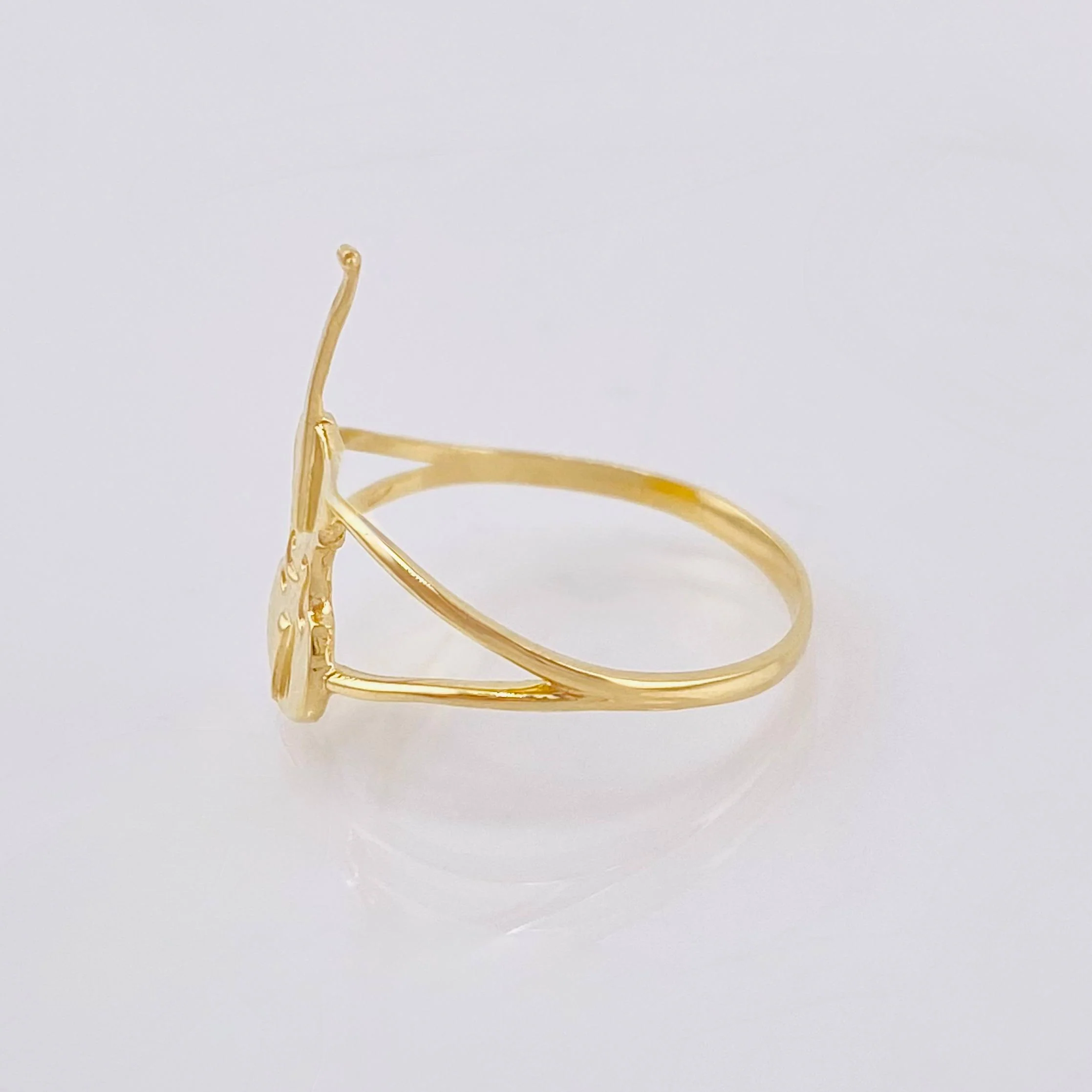 Anillo Violonchelo 1.4gr / T7 1/4 / Oro Amarillo 18K - Image 2