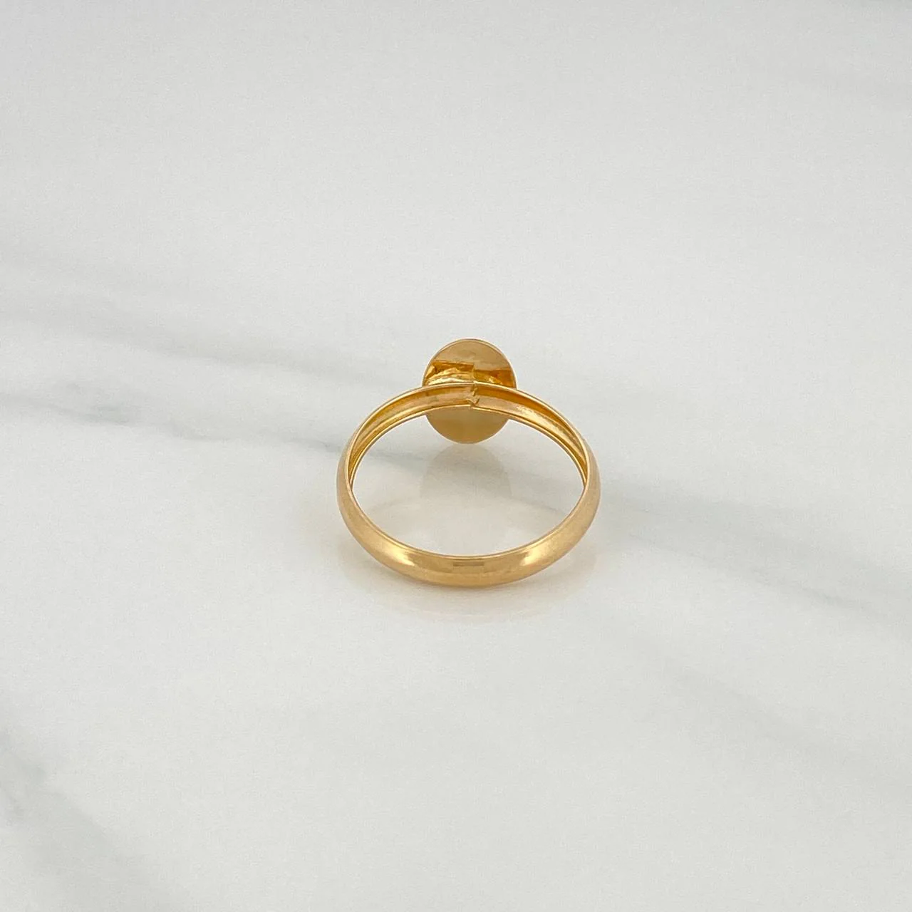 Anillo Virgen de Guadalupe 0.9gr / T6 / Oro Amarillo 18K & - Image 4