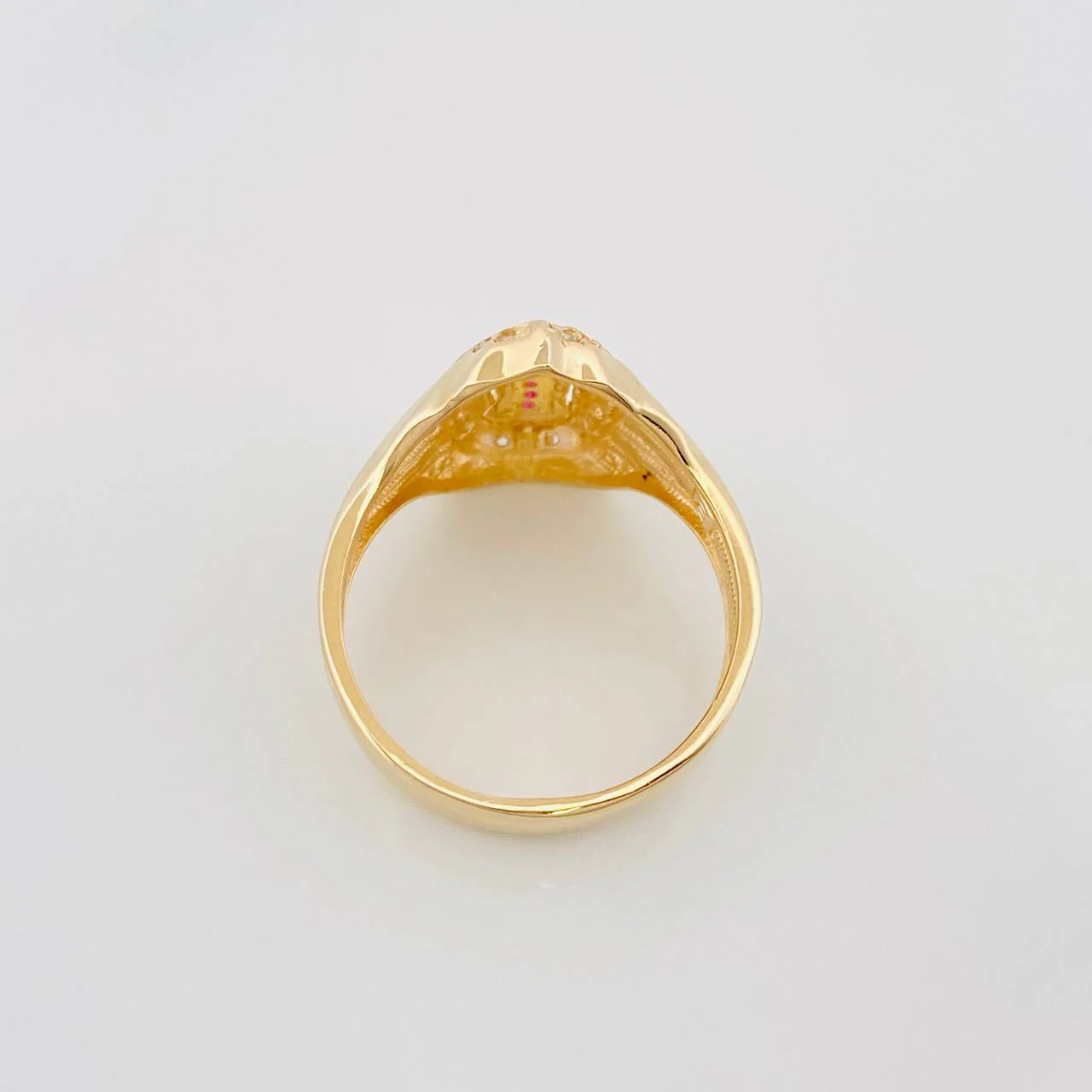 Anillo Virgen De Guadalupe 3.95 g / T7 Oro Amarillo 18K - Image 4