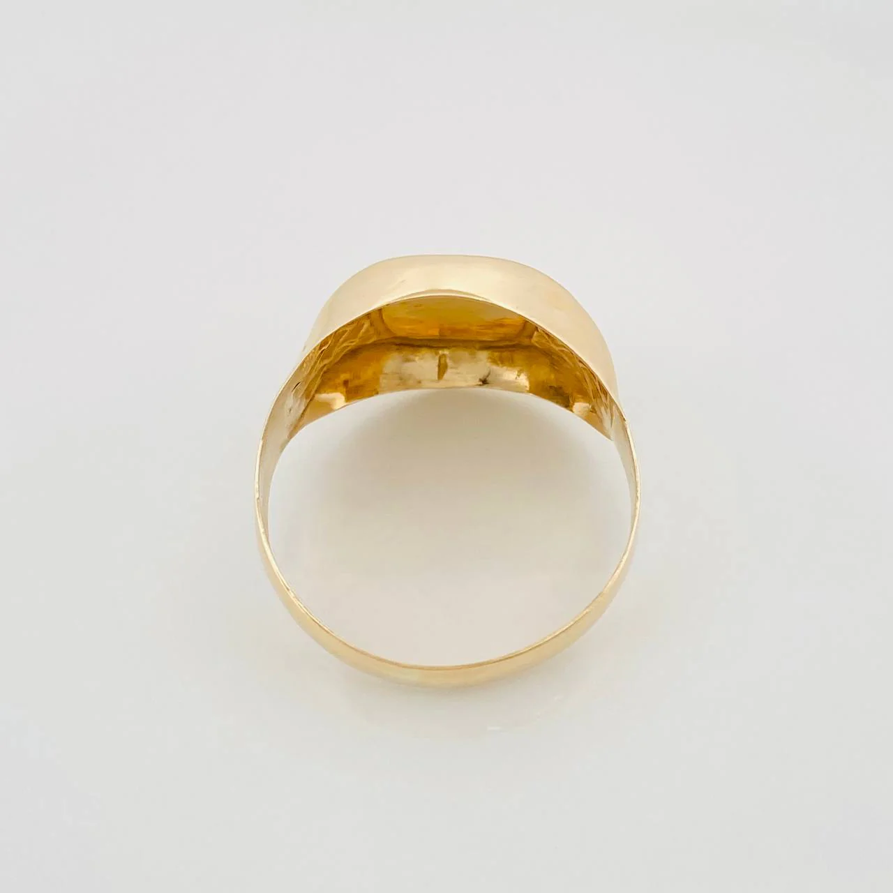 Anillo Virgen Guadalupe 4.2g / T8 3/4 Oro Amarillo 18K - Image 4