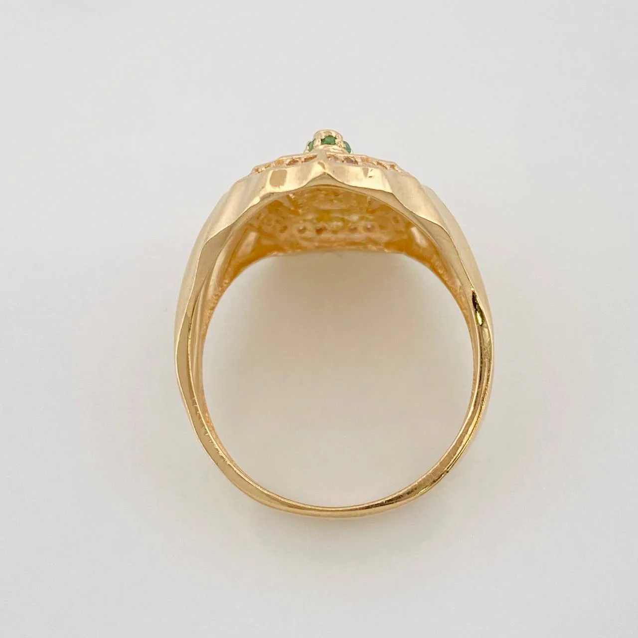 Anillo Virgen Guadalupe 7.85g / T8 1/2 Oro Amarillo 18K - Image 4