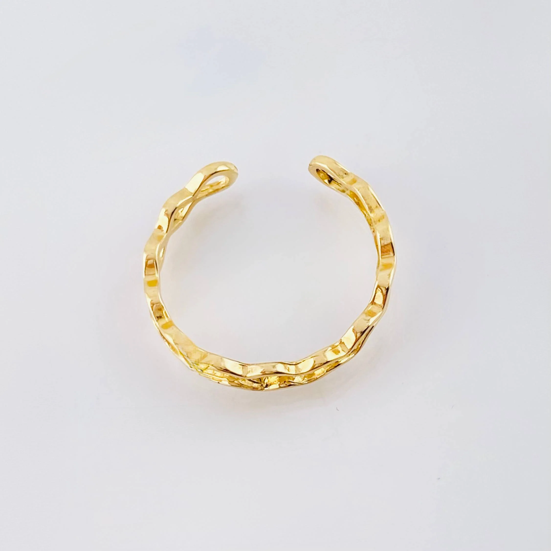 Anillo Zig Zag Perpendicular 1.45gr / T6 1/2 / Oro Amarillo 18K © - Image 3