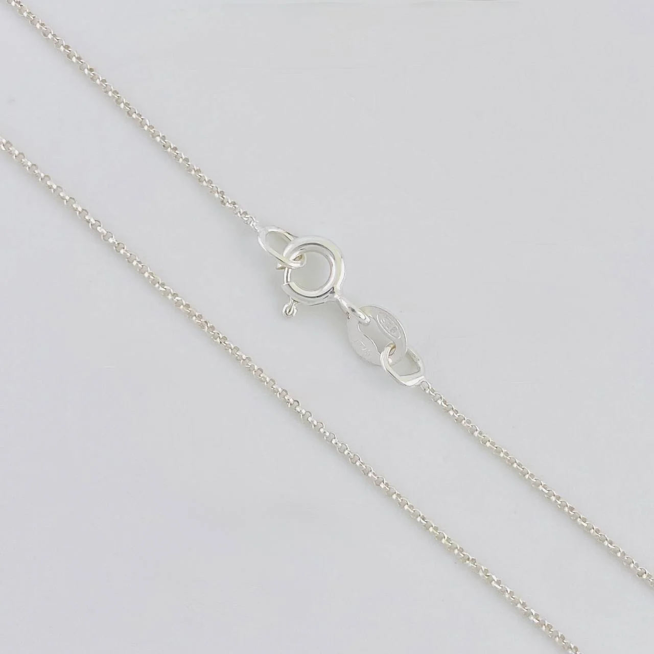 Cadena Aro Seguido 0.95g / 45cm / 0.7mm Plata 925 - Image 3