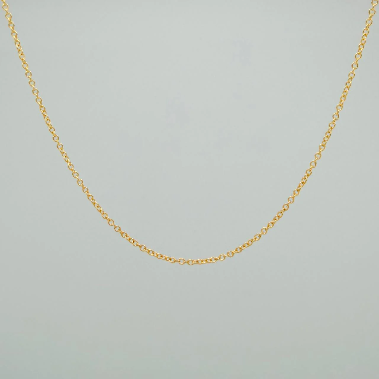 Cadena Aro Seguido 1.3gr / 45cm / 0.8mm Oro Amarillo +3 18K % - Image 2