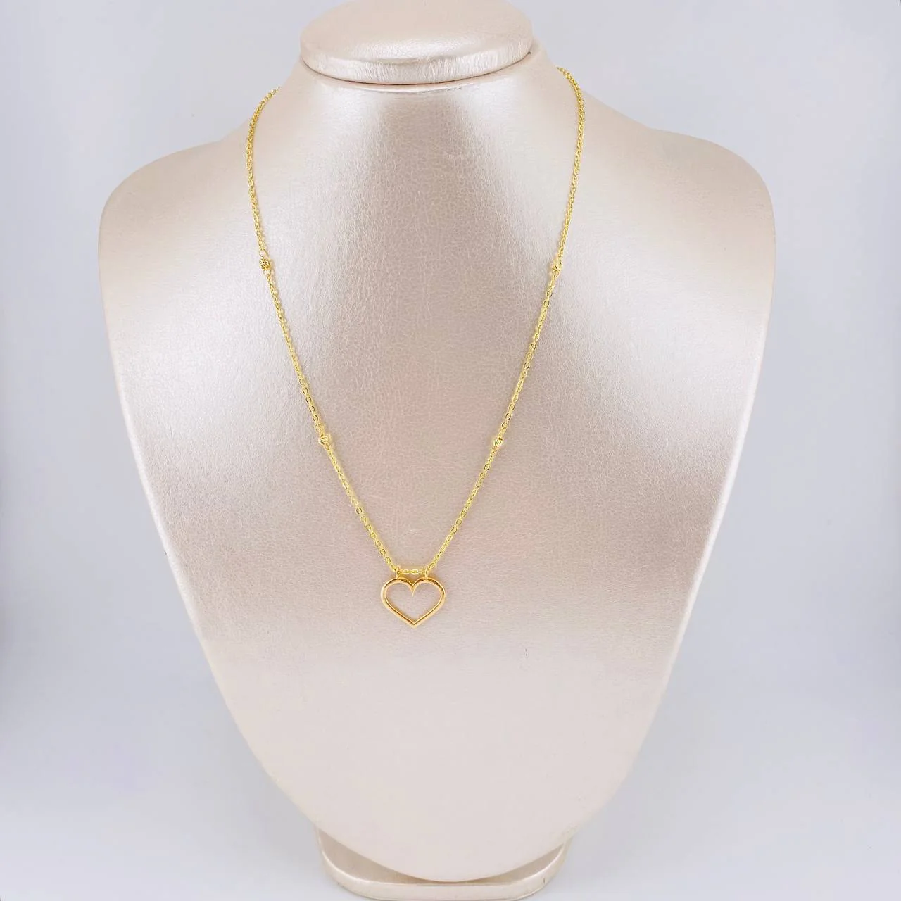 Cadena Aro Seguido Silueta Corazón 3.8 g / 43 cm / 3.65 mm Oro Amarillo 18K - Image 6
