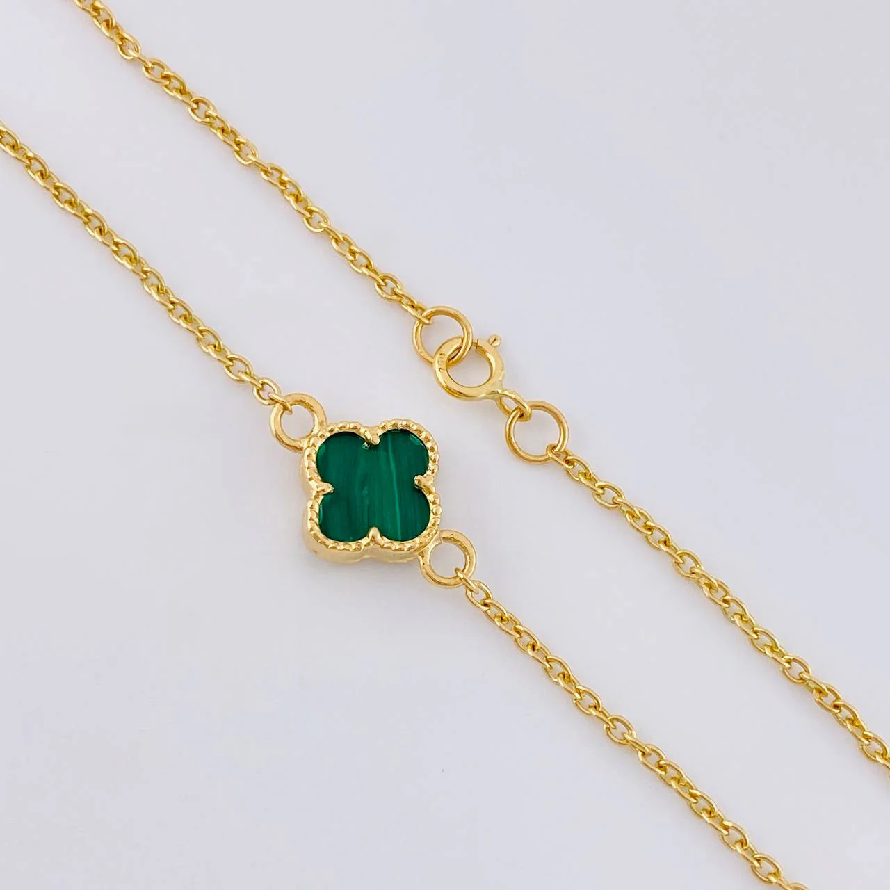 Cadena Aro Seguido Trebol 5.8 g / 50.3 cm / 1.5 mm Oro Amarillo 18K - Image 4