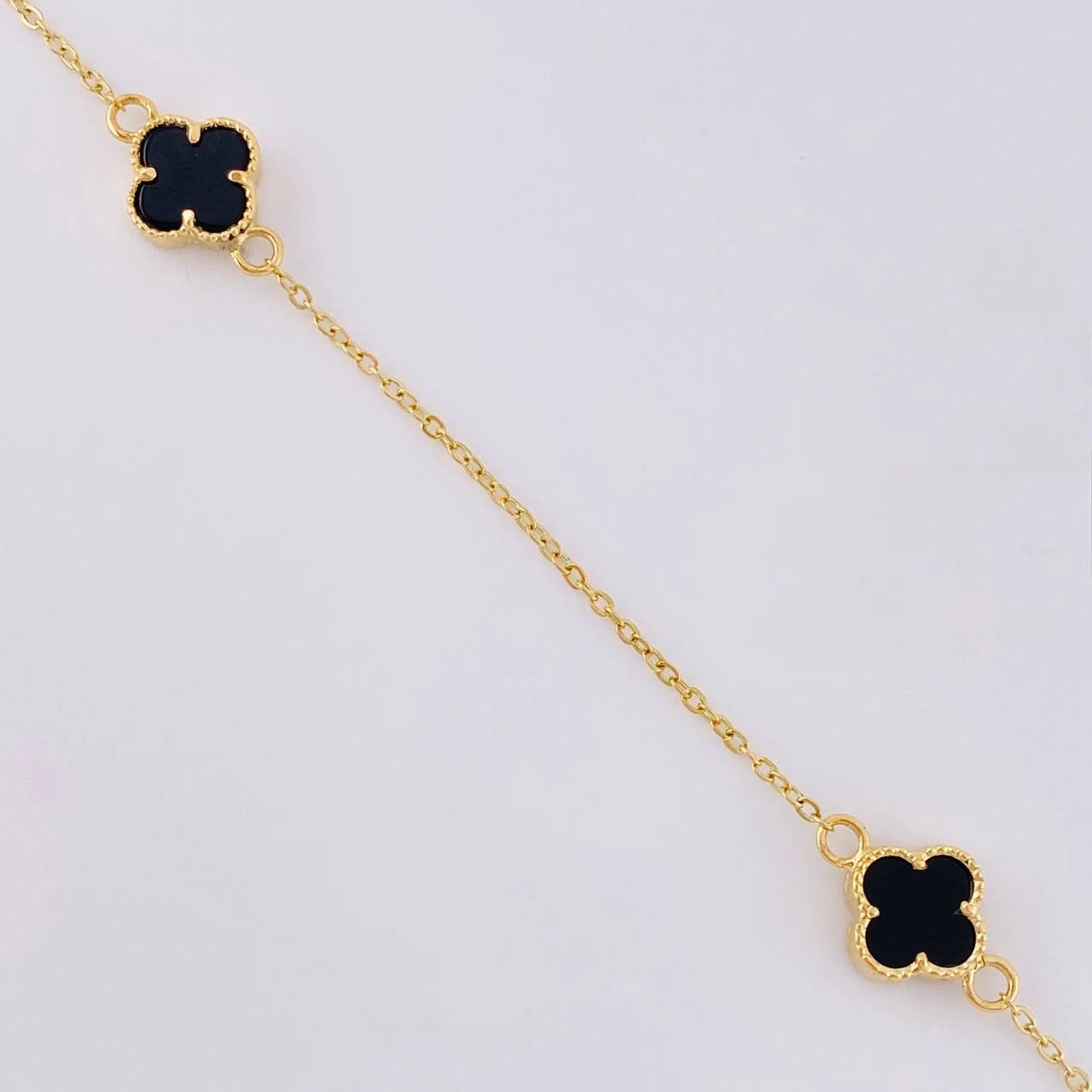 Cadena Aro Seguido Trebol 5.85 g / 50.6 cm / 1.5 mm Oro Amarillo 18K - Image 3