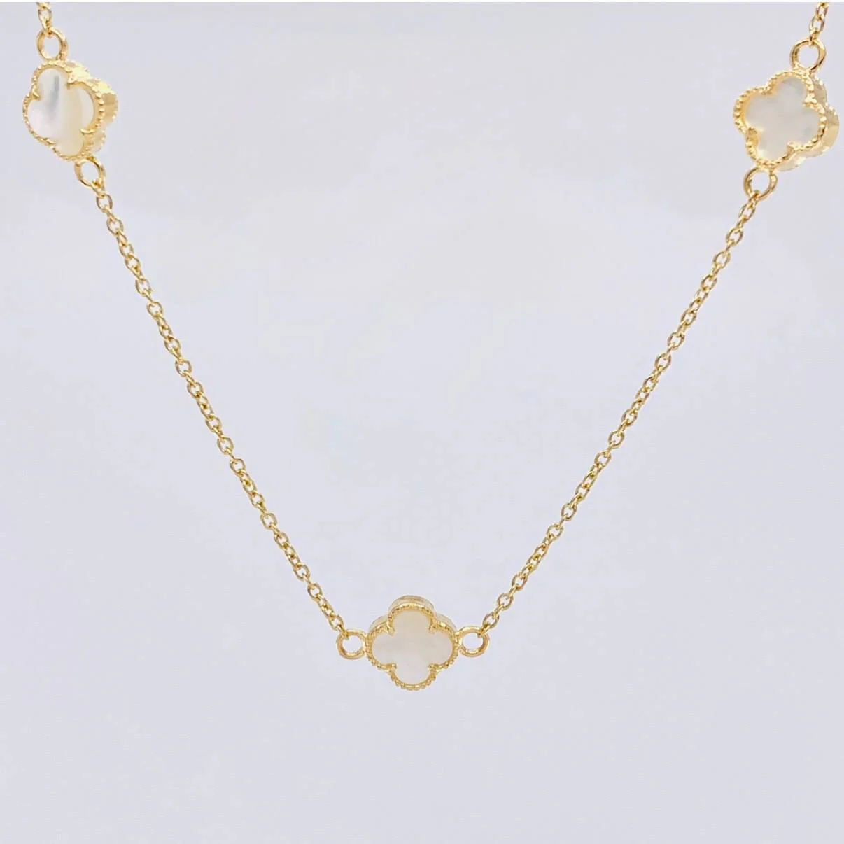 Cadena Aro Seguido Trebol 5.85 g / 50.7 cm / 1.5 mm Oro Amarillo 18K - Image 2