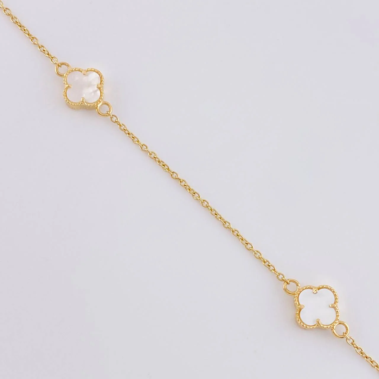 Cadena Aro Seguido Trebol 5.85 g / 50.7 cm / 1.5 mm Oro Amarillo 18K - Image 3