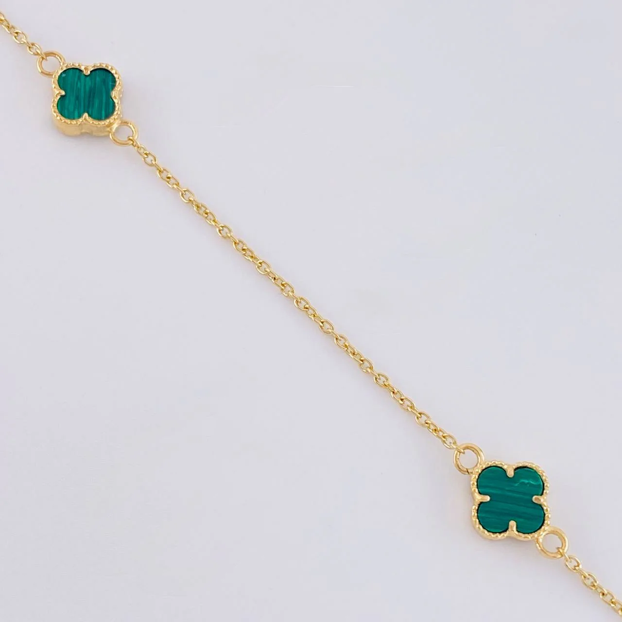 Cadena Aro Seguido Trebol 8.35 g / 51.3 cm / 1.5 mm Oro Amarillo 18K - Image 3