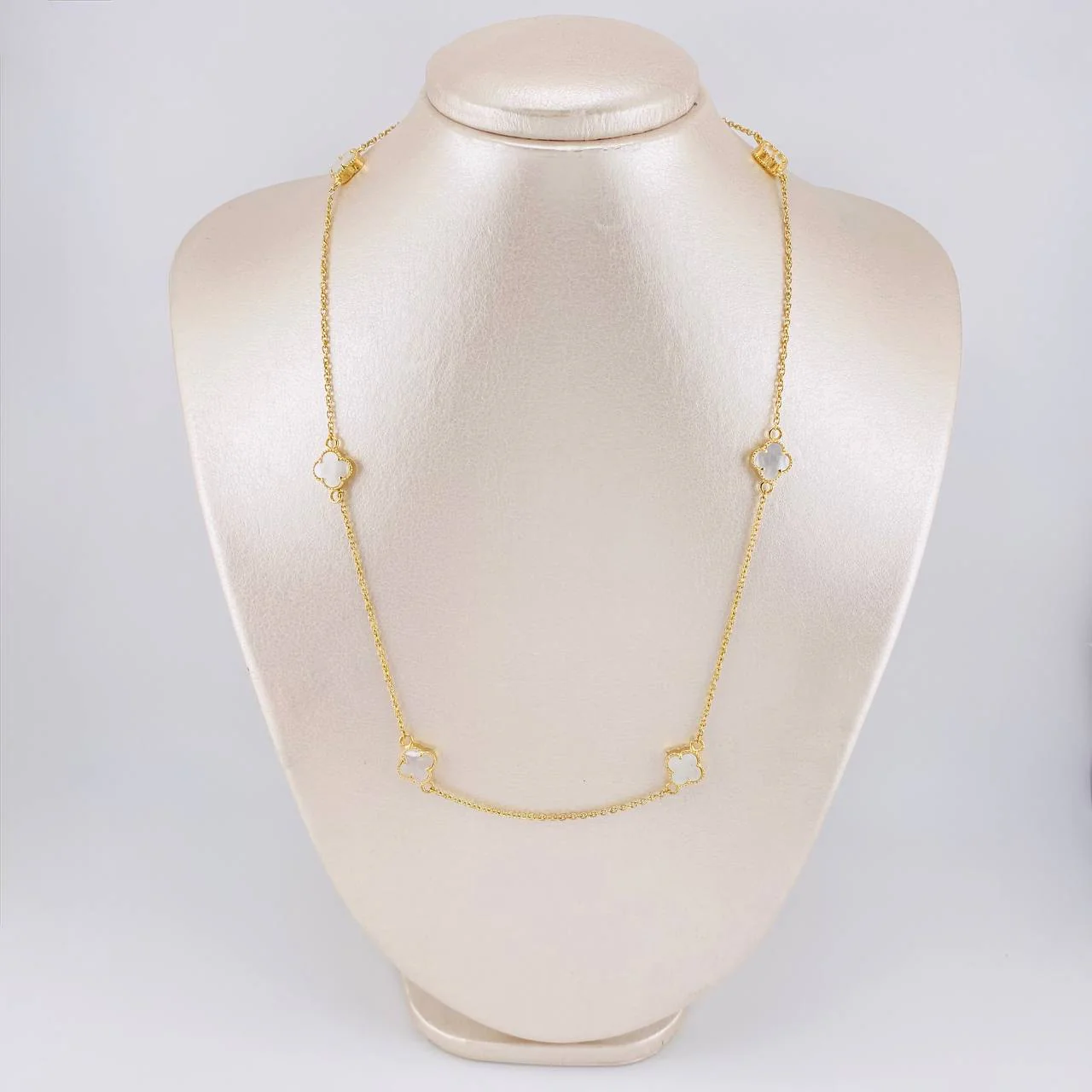 Cadena Aro Seguido Trebol 8.75 g / 50.4 cm / 1.5 mm Oro Amarillo 18K - Image 6