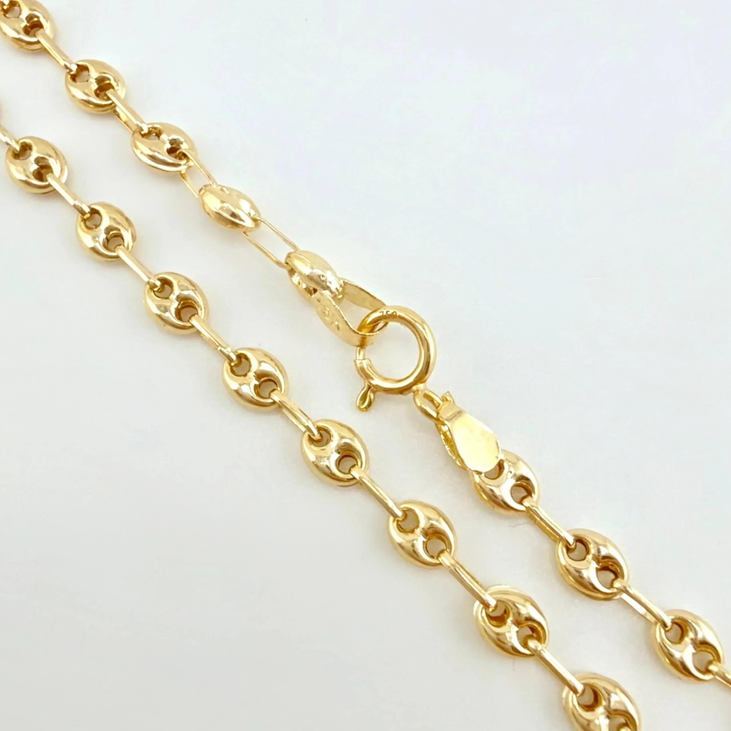 Cadena Cadena Gc 4.3 g / 46 cm / 3.25 mm Oro Amarillo 18K - Image 3