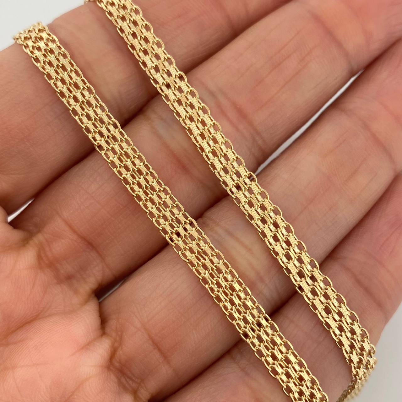 Cadena China 12.55 g / 51.5 cm / 5 mm Oro Amarillo 18K - Image 5