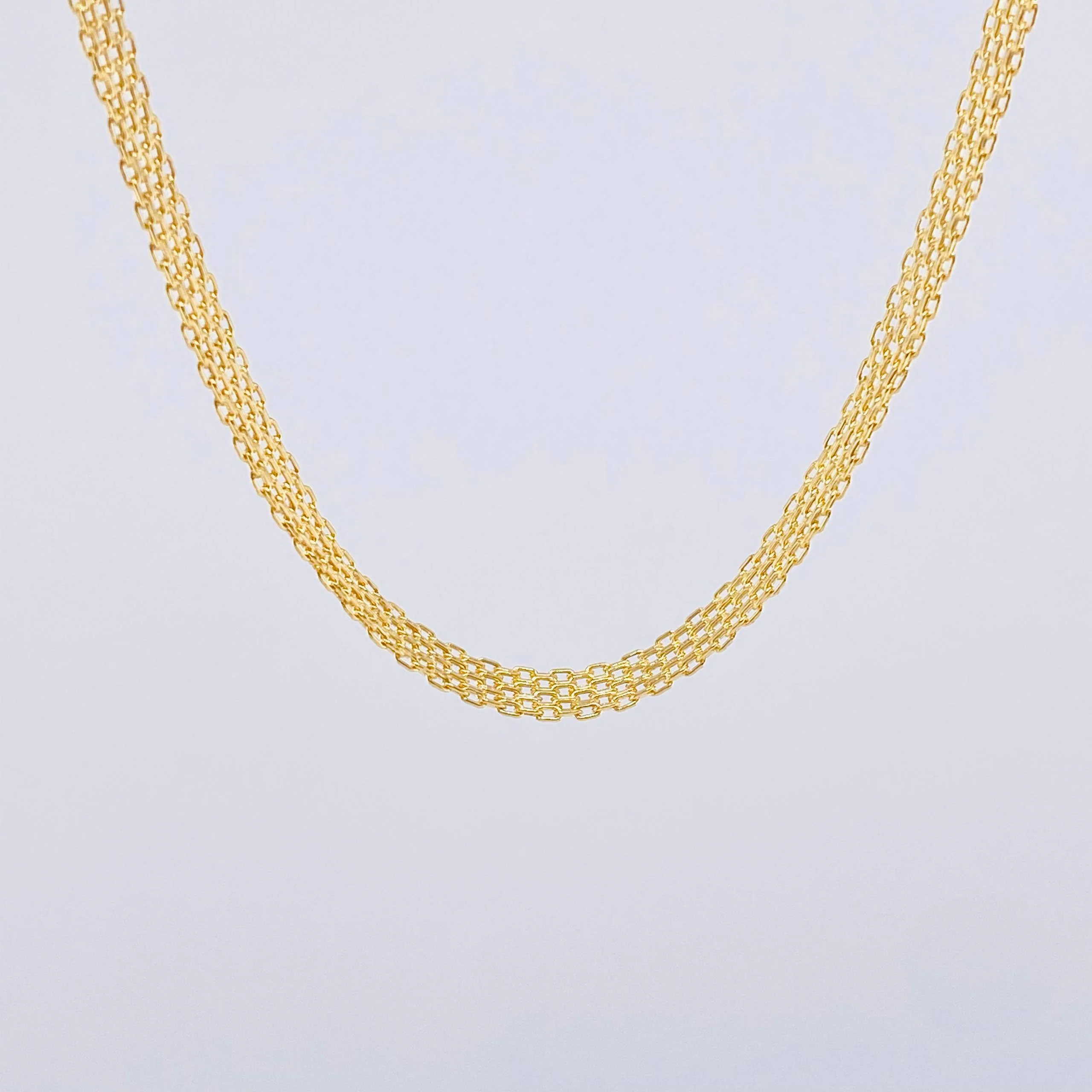 Cadena China 12 gr / 60cm / 5.85mm Oro Amarillo +1 18K * - Image 2