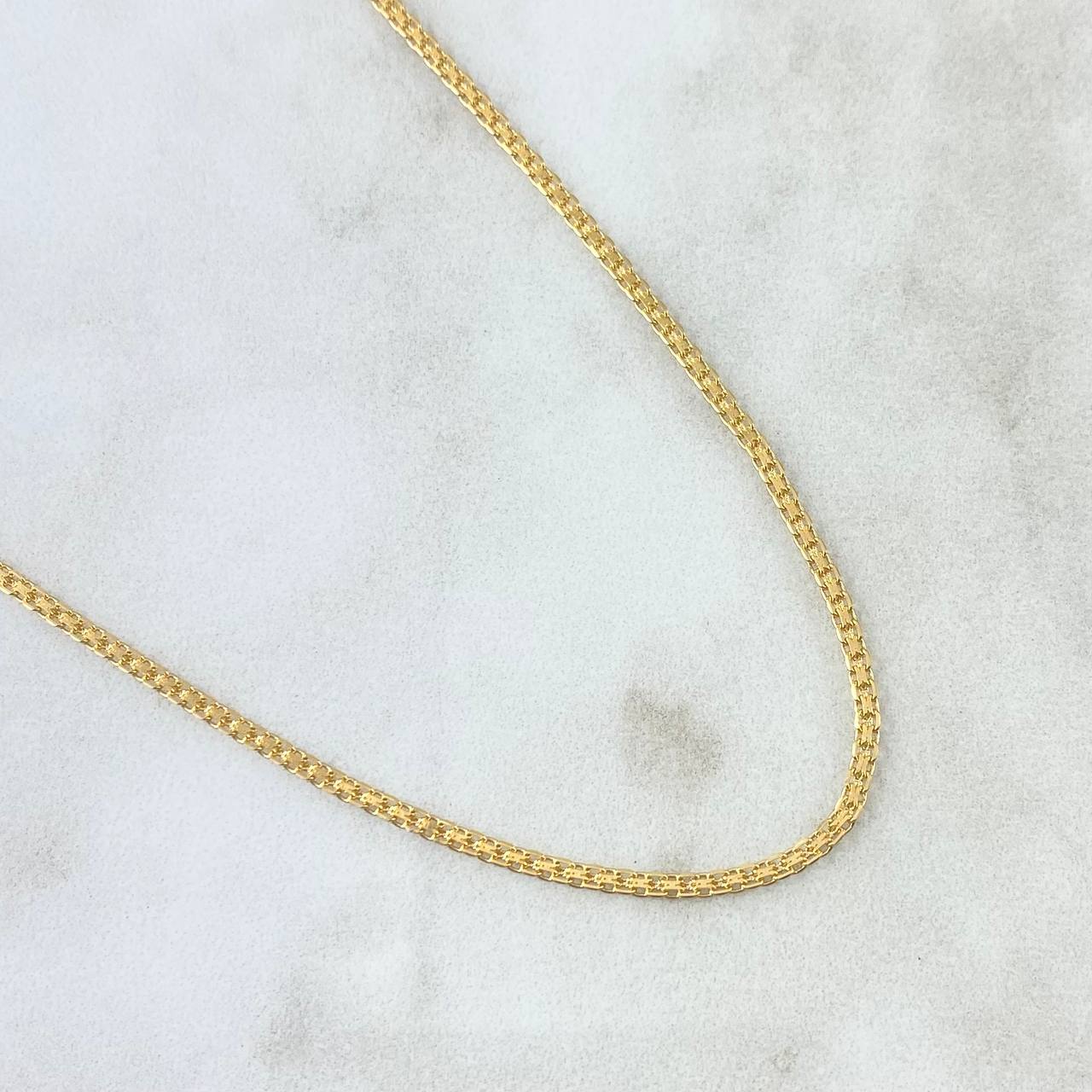 Cadena China 2.2 g / 45.5 cm / 1.5 mm Oro Amarillo 18K