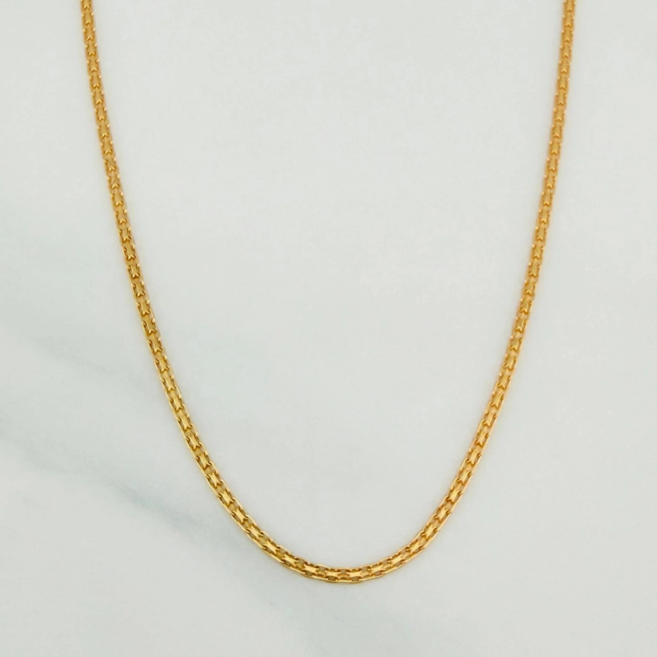 Cadena China 2.35 g / 50 cm / 1.6 mm Oro Amarillo 18K - Image 3