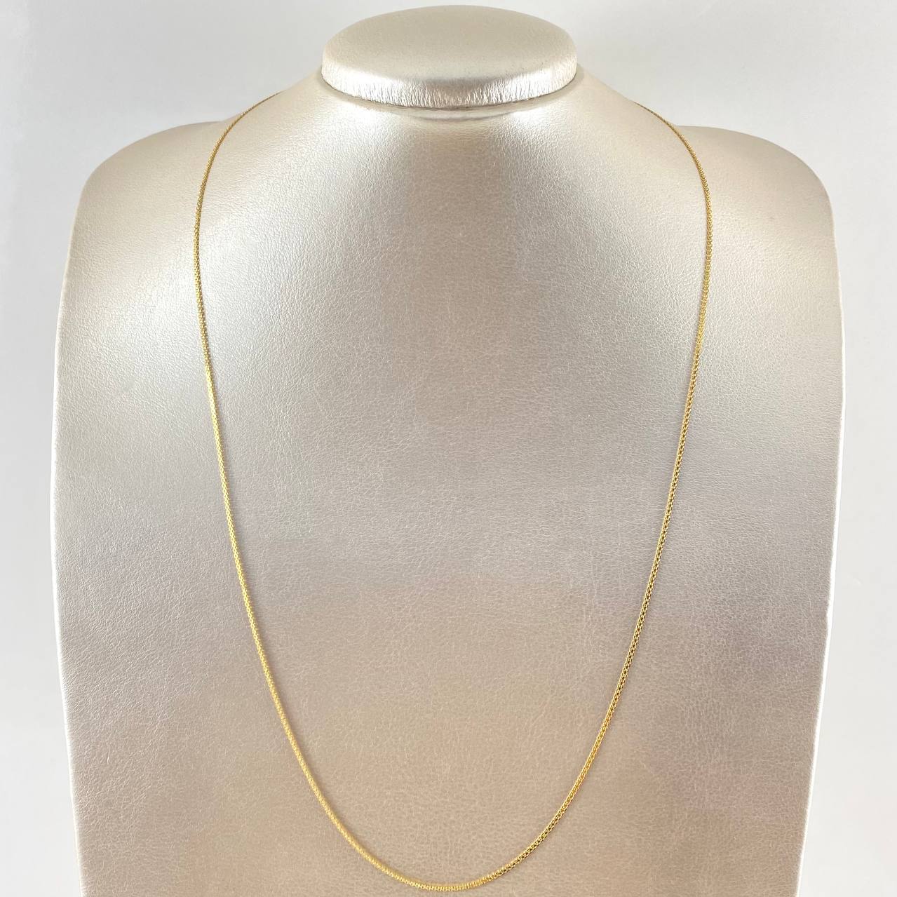 Cadena China 2.3gr / 60cm / 1.3mm Oro Amarillo +1 18K - Image 5
